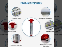 Los luminarias lineales a prueba de explosión IP65