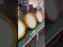 Luz a prueba de explosiones IP65 para iluminación de gasolineras, 50W 100W 150W, lámpara LED a prueba de explosiones