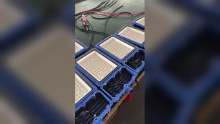 Luz de calle LED de alto brillo AC85-265V 3000K-6500K con eficiencia de 120lm/W