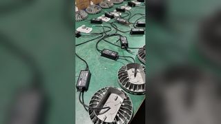 Luminaria LED a prueba de explosiones de aluminio de 150W para bahía alta con clasificación IP65 para ubicaciones peligrosas
