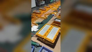 Presentamos la iluminación LED industrial para exteriores IP65 a prueba de explosiones con carcasa de aleación de aluminio