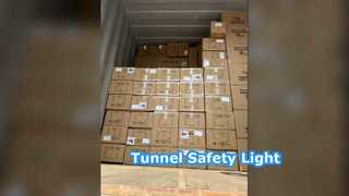 Nuevo Iluminación de túnel de metro vidrio templado aluminio Ip65 impermeable a prueba