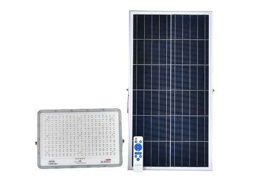 Luz solar LED de 100W IP65 a prueba de agua con control remoto para iluminación de inundación al aire libre
