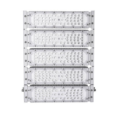 250W IP65 resistente al agua LED Modular luz de inundación con 4000K temperatura de color para uso al aire libre