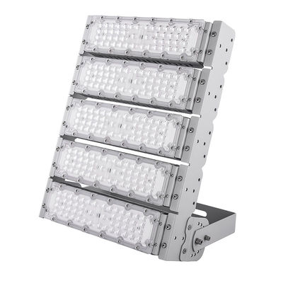 250W IP65 resistente al agua LED Modular luz de inundación con 4000K temperatura de color para uso al aire libre