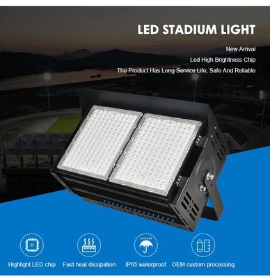 IP65 Iluminación de estadio LED impermeable con 50000 horas de vida útil y SMD3030 LED para luces de inundación deportivas