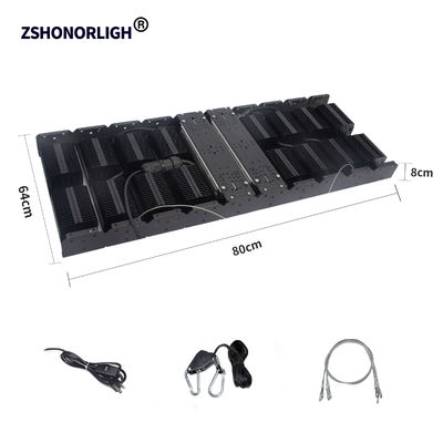 Luz de crecimiento LED de espectro completo de 500W con base E27 para plantas de interior y uso comercial