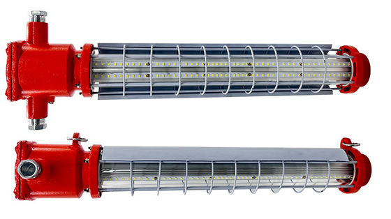 Luz lineal LED a prueba de explosiones y anticorrosión WF2 con clasificación IP65, con 3120-4680 lúmenes para ubicaciones peligrosas