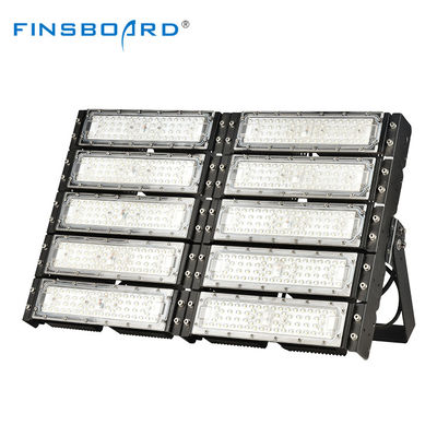 IP66 Luces de protección contra inundaciones LED de alta potencia 200w 250w 300w 400w 500w 600w LED Luces de inundación de alto mástil con carcasa SKD
