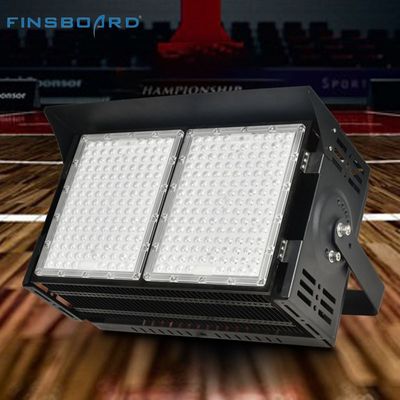 120lm/w IP66 Grilla LED Iluminación de estadio 90° Ángulo de la lente