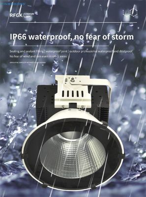 IP65 resistente al agua LED de alta luminosidad Industrial de alta bahía de iluminación torres de grúa de luces con 200W-700W opciones de potencia