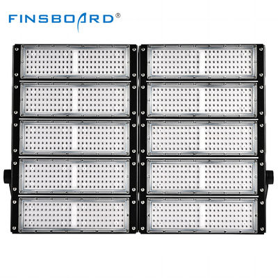 Foco modular LED con chip SMD 2835/3030, cuerpo de aluminio fundido a presión + PC y controlador AC100-270V para iluminación de estadios