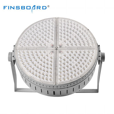 Foco de estadio LED de alto rendimiento de 500W-600W con soporte ajustable y cuerpo de aleación de aluminio