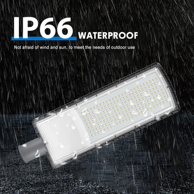 Luminaria vial LED de aluminio fundido a presión, resistente al agua IP66, 120LM/W, para iluminación de carreteras exteriores