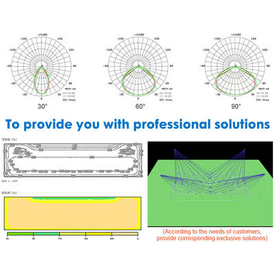 IP66 Iluminación de calle LED de aluminio de fundición a presión impermeable con SMD2835 LED para uso exterior
