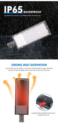 IP66 Iluminación de calle LED de aluminio de fundición a presión impermeable con SMD2835 LED para uso exterior
