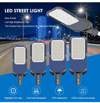 Luminaria vial LED de alta potencia a prueba de agua IP66 de aluminio fundido a presión DIA con eficiencia de 120 lm/W para iluminación exterior