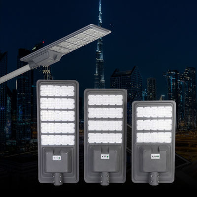 All-in-One LED Solar Street Light con 400W / 600W / 800W de potencia, sensor de radar + control de luz + MPPT y vida útil de 50000 horas