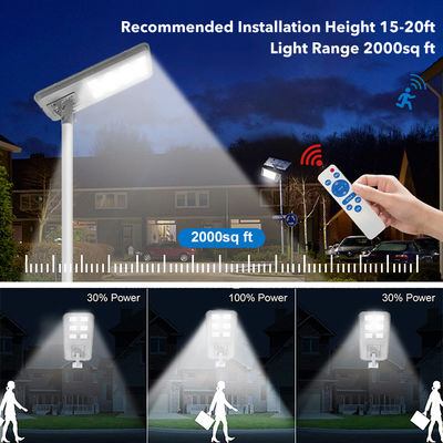 Fábrica directa de exterior impermeable a la luz de la calle IP65 integrado 400w 600w 800w 1000w todo en uno LED luz solar