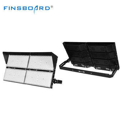 Foco LED impermeable IP66 con 50000 horas de vida útil y ángulo ajustable de 216° para estadios y aplicaciones de mástil alto