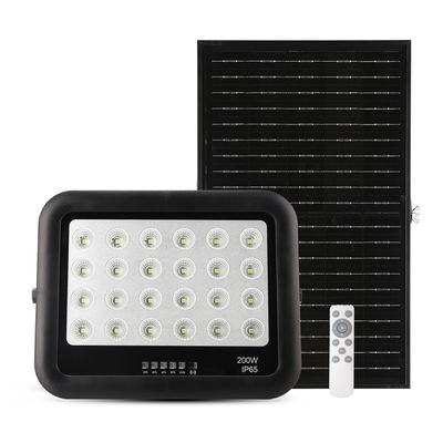 Park Road Ip65 lámpara solar de inundación 200w Led luz solar de inundación