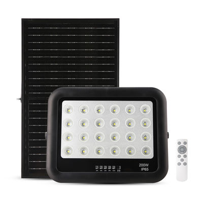 Park Road Ip65 lámpara solar de inundación 200w Led luz solar de inundación