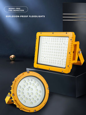 Luces de inundación a prueba de explosiones LED IP65 para plataformas petrolíferas en alta mar y refinerías en áreas peligrosas