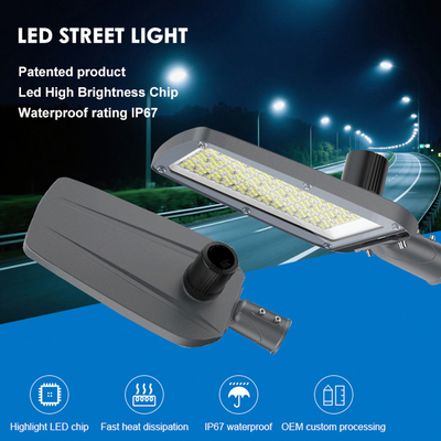 Luz de calle LED para carretera exterior 50W 100W 150W IP66 Impermeable Ahorro de energía