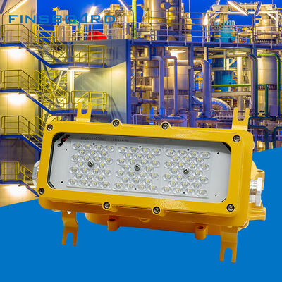 Luz LED a prueba de explosiones de 50w para pasillo de túnel de metro, impermeable IP65, iluminación de corredor con cinturón de paso de cable, aluminio