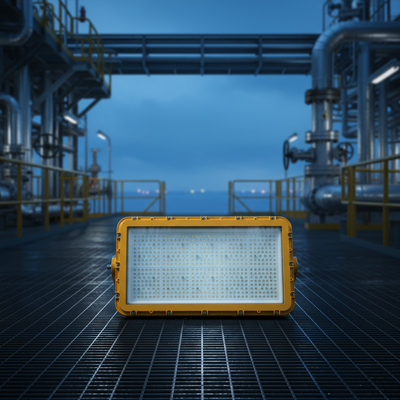 área media a prueba de explosiones ATEX IIB T6 IP65 del tanque del haz de la luz de inundación de 300W LED 60°