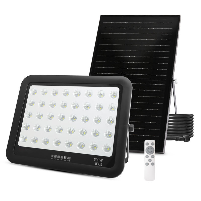 3.2V/ 24AH IFR Batería LED Sensor Solar Luz 500w ABS Luz de inundación LED solar