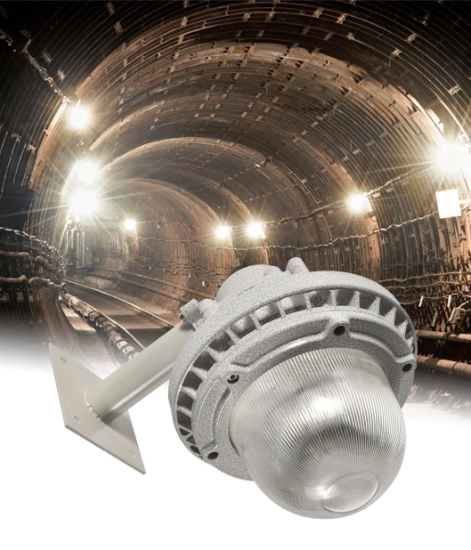 Lámpara a prueba de explosiones para la industria química, resistente al agua IP65, 120w