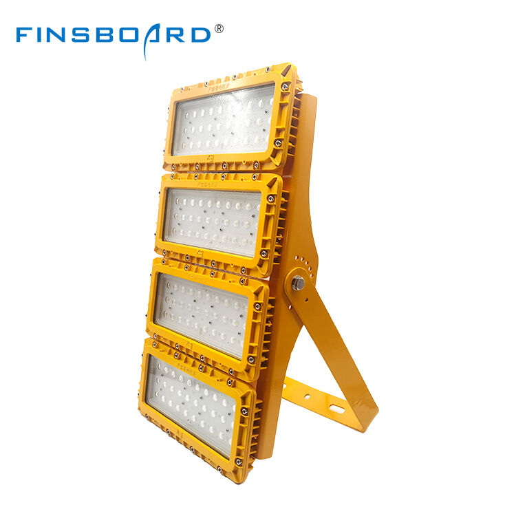 600W LED Explosion Proof Flood Light Dual Beam Switchable 30° Spot 90° Flood Multi-Purpose IP66 Die-Cast Aluminum ADC12