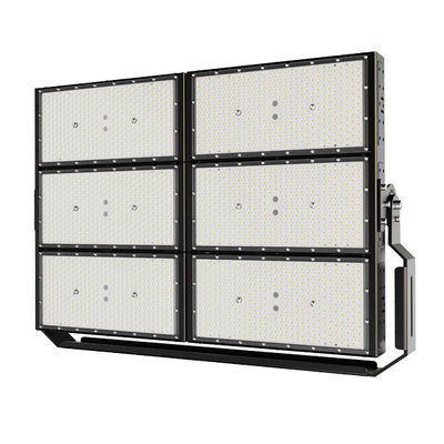 1200W de alto mástil LED luces de inundación deportivas al aire libre Meanwell conductor