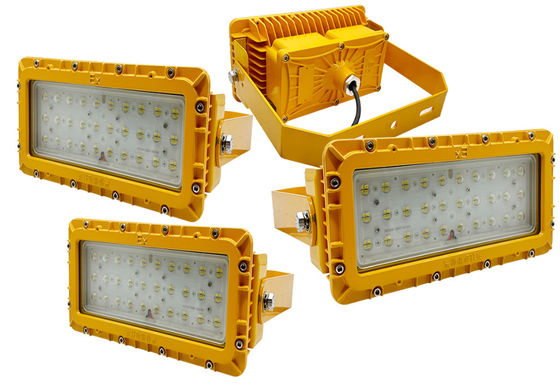 OEM Iluminación con LED con calibración ATEX Vidrio templado Clase 1 Div 1 Instalaciones luminosas