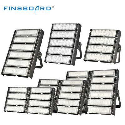IP66 Luces de protección contra inundaciones LED de alta potencia 200w 250w 300w 400w 500w 600w LED Luces de inundación de alto mástil con carcasa SKD