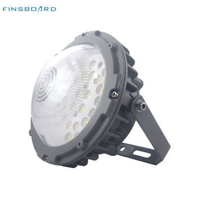 Instalaciones de iluminación de zonas peligrosas a prueba de explosión de LED de bahía alta 5000K 100-120lm/W