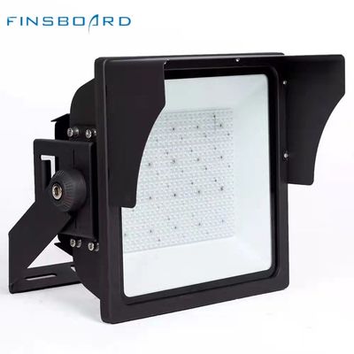 3000-6500K Iluminación de estadios LED Gris oscuro Negro Blanco Color