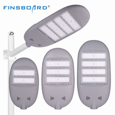 Luz de calle LED con carcasa de aluminio IP65 de alto brillo e impermeable para iluminación de carreteras exteriores