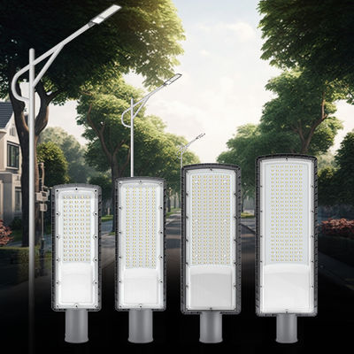Luminaria vial LED de aluminio fundido a presión, resistente al agua IP66, 120LM/W, para iluminación de carreteras exteriores