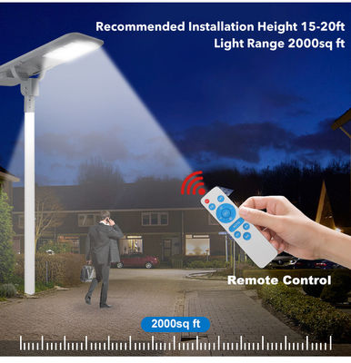 SMD5054 3000-8000K Ip65 resistente al agua luz solar LED de calle 6V policristalino