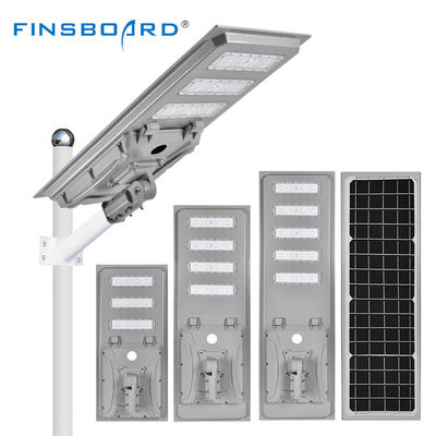 Ahorro energético Inodoro exterior IP65 Todo en uno Iluminación LED de energía inteligente Iluminación solar integrada 60W 80W 100W