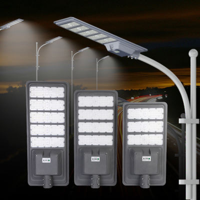 Lámpara de calle integrada 400w 600w 800w exterior todo en uno LED luz solar de la calle